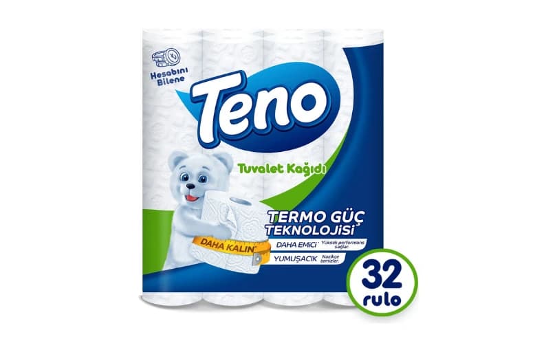 Teno 32 Rulo Tuvalet Kağıdı - 145 TL (5 Adet Alımda 125 TL)