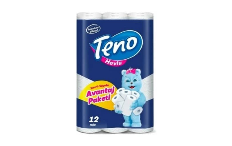 Teno Ultra Kağıt Havlu 12 Rulo Premiuma Özel 95 TL