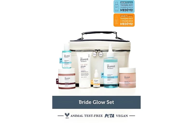 The Purest Solutions Işıltılı Gelin Cilt Bakım Seti – 1.430 TL