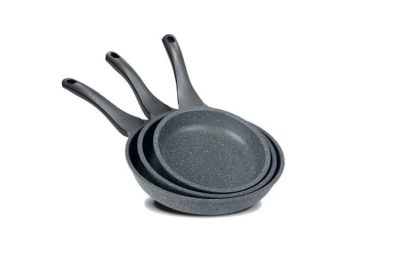 Thermoad Granit Döküm Tava Seti 3'lü 20-24-28 cm Sepette Kuponla 899 TL