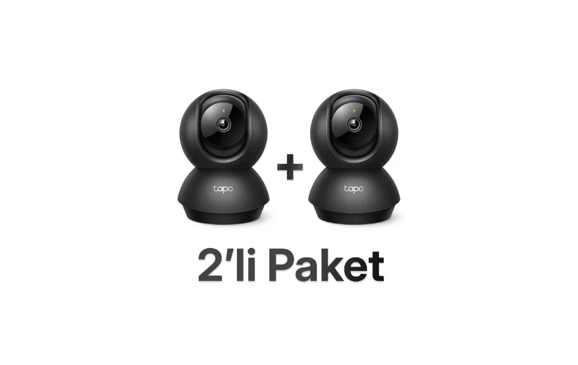 Tp-link Tapo 2-pack Yatay Ve Dikey Ev Güvenliği Wi-fi Kamerası 2'li 2.699tl