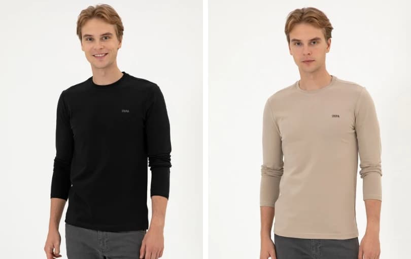U.s. Polo Assn. Erkek Sweatshirt 503 TL 2 adet alımda 458 TL
