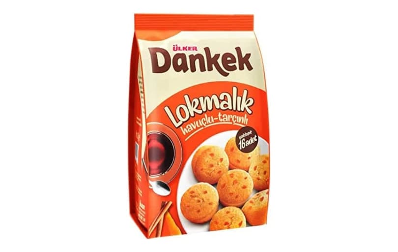 Ülker Dankek Lokmalık Havuçlu Tarçınlı Kek, 160 Gr 30tl