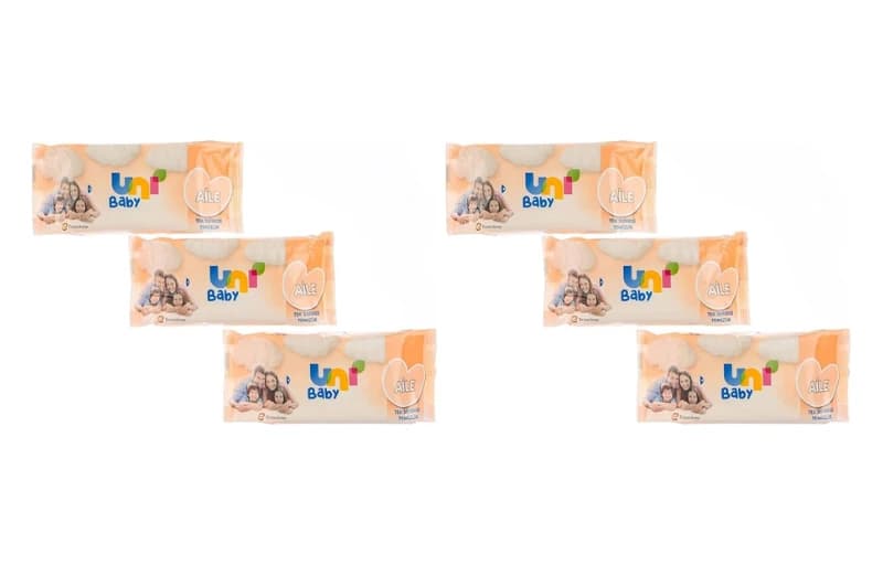Uni Baby Aile Islak Mendil 3X52 156 Yaprak 2Li Paket 99 TL