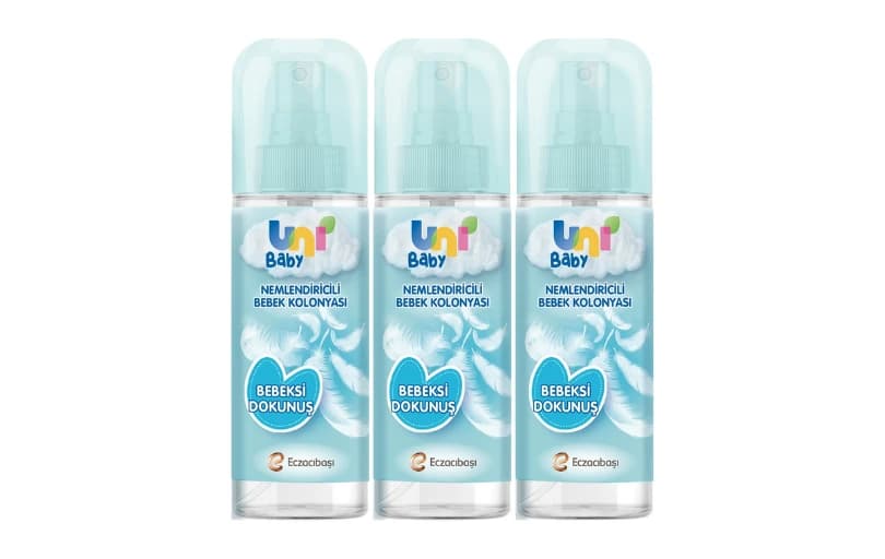 Uni Baby Bebek Kolonyası 150 Ml 3'lü 139₺ (46,63 ₺/adet)