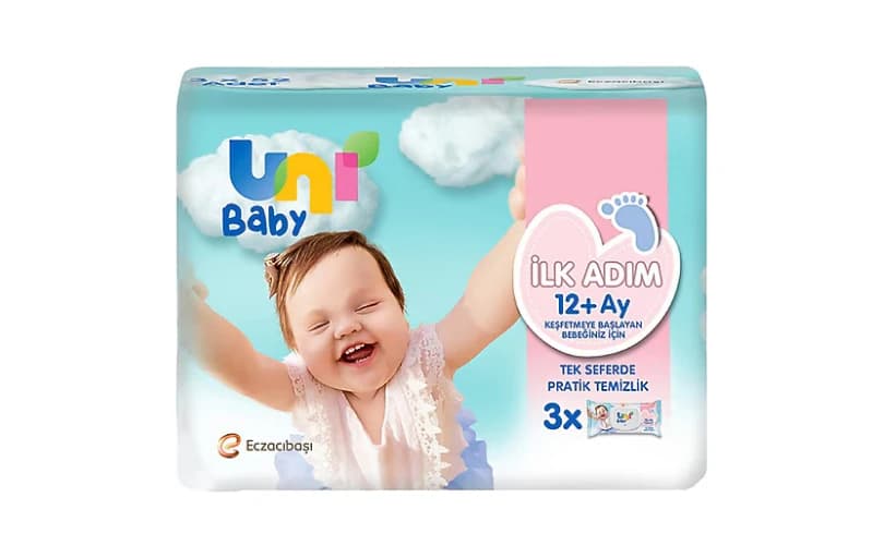 Unibaby Ilk Adım Islak Mendil 3 X 52'li 59 Tl