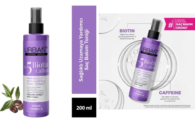 Urban Care Biotin Ve Kafein Saç Toniği Premiuma Özel 100 TL
