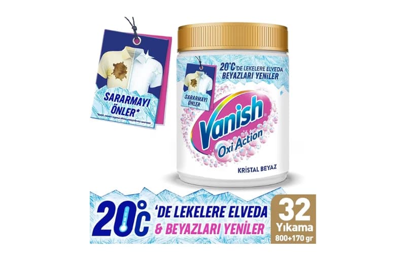 Vanish Oxi Leke Çıkarıcılar 970GR 2 Adet Alımda Tanesi 125TL