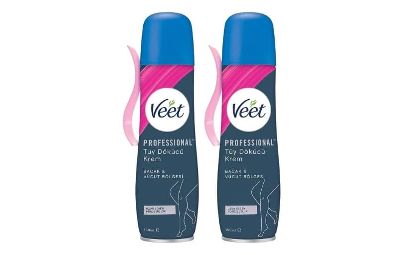 Veet Professional Tüy Dökücü Sprey Krem Hassas Ciltler İçin 150 Ml (2 Paketi) 826tl (6 Ayın En Düşük Fiyatı)