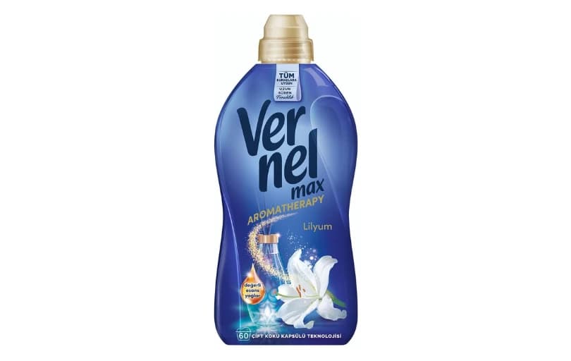 Vernel Max Lilyum Kokulu 60 Yıkama Konsantre Çamaşır Yumuşatıcısı (1 X 1440 Ml) 135tl