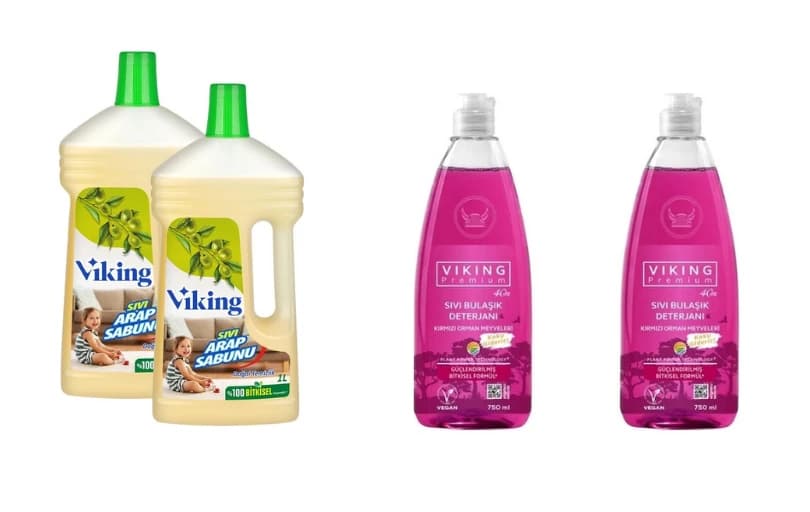 Viking Temizlik Ürünlerinde 300 Tl Üzeri Sepette %25 İndirim