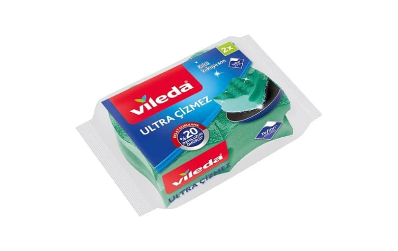 Vileda Çizmez Bulaşık Süngeri, Tırnak Koruyuculu 99tl (6 Ayın En Düşük Fiyatı)