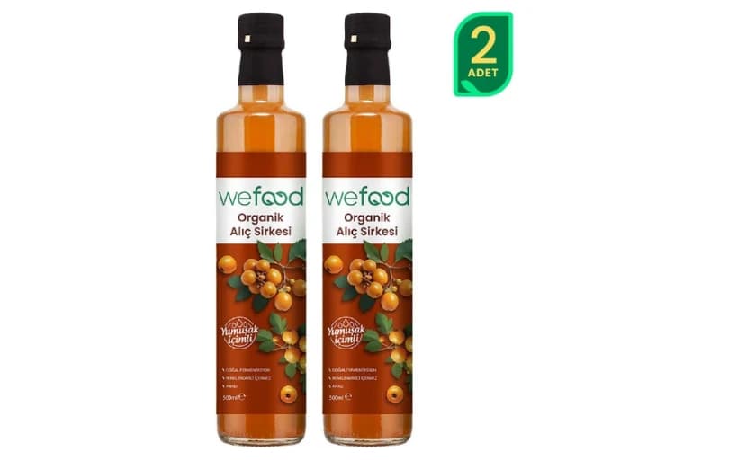 Wefood Alıç Sirkesi 500 Ml 2'li 369tl (6 Ayın En Düşük Fiyatı)