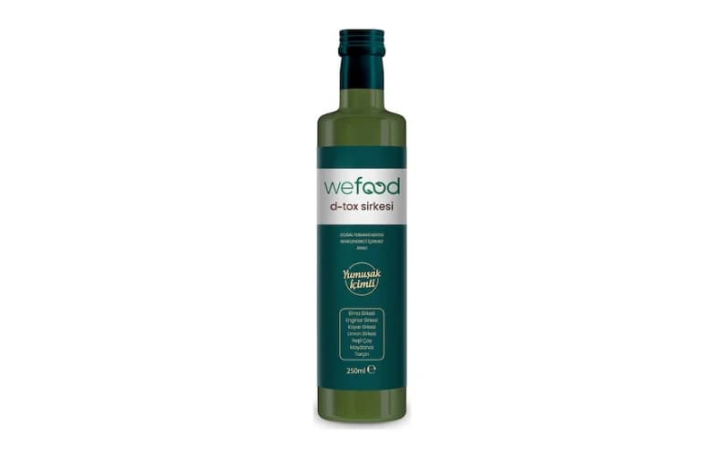 Wefood D-toks Sirkesi 250 Ml 180tl (6 Ayın En Düşük Fiyatı)