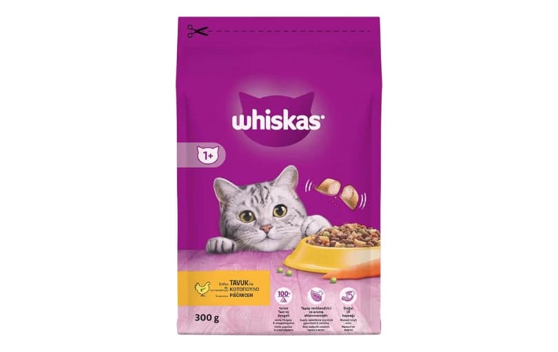 Whiskas Tavuklu Adult Kedi Maması 300 Gr 86tl