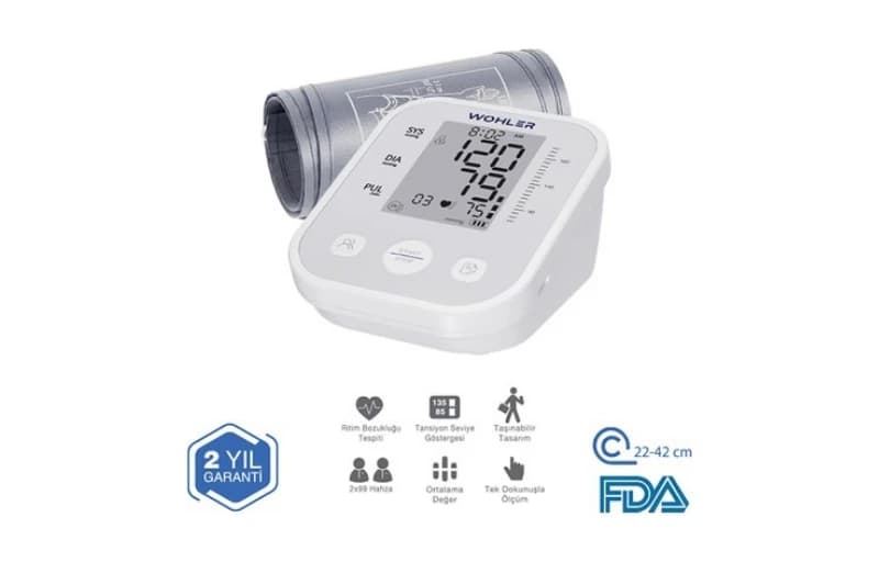 Wohler Üst Koldan Ölçer Dijital Tansiyon Aleti Kupon Koduyla 498 TL (2 Adet Alımda 398 TL)