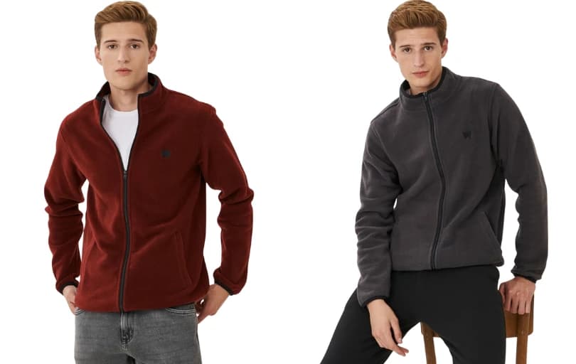 Wrangler Tam Fermuarlı Polar 599 TL (2 Adet Alımda 359 TL)