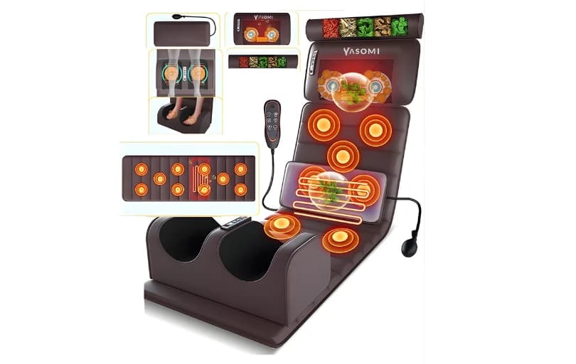 Yasomi Relaxon X10 Masaj Yatağı: Isıtmalı Konfor, En Düşük Fiyatla 3.799 TL!