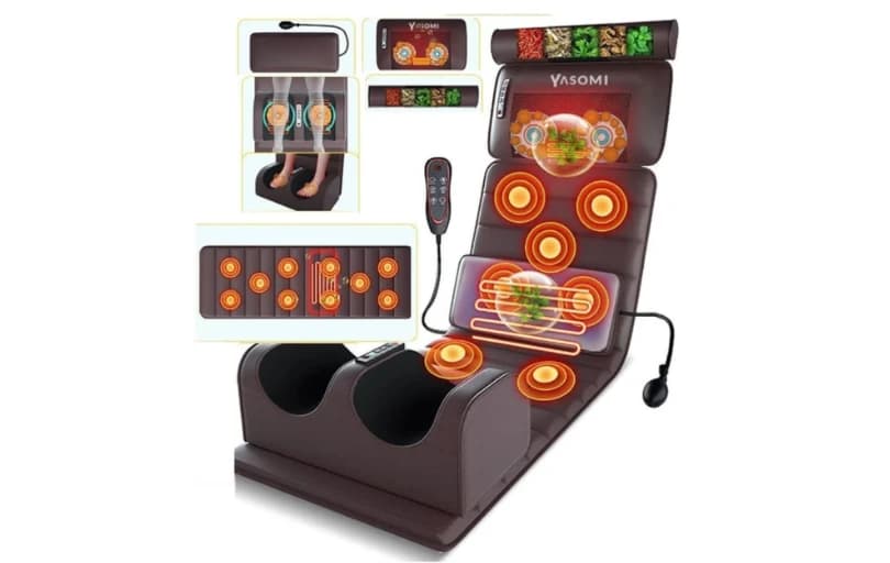Yasomi Relaxon X10 Tam Vücut Isıtmalı Masaj Yatağı 4.998 Tl