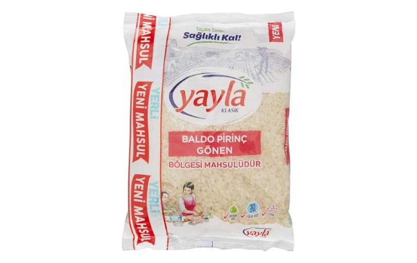 Yayla 1 Kg Baldo Pirinç 91tl (6 Ayın En Düşük Fiyatı)