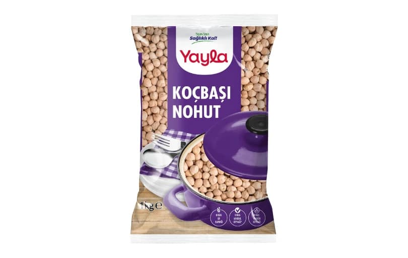 Yayla Koçbaşı Nohut 9 Mm, 1 Kg 69 TL