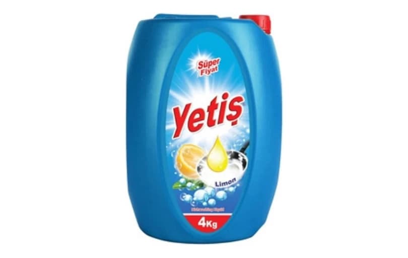 Yetiş Sıvı Bulaşık Deterjanı Limonlu 4000 Gr 85tl (6 Ayın En Düşük Fiyatı)