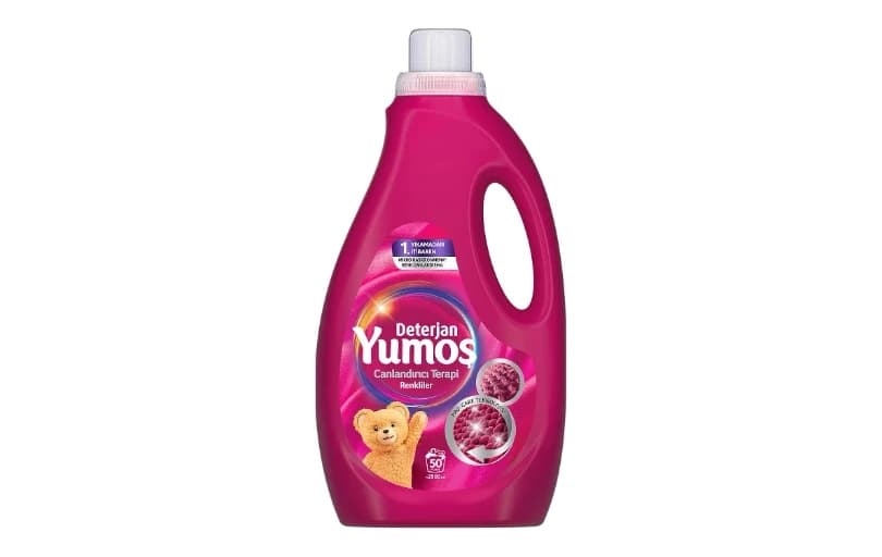 Yumoş Renkliler İçin Sıvı Deterjan 50 Yıkama 238,42 Tl