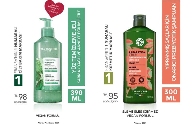 Yves Rocher Tüm Ürünlerde Net%50'ye Varan İndirim!