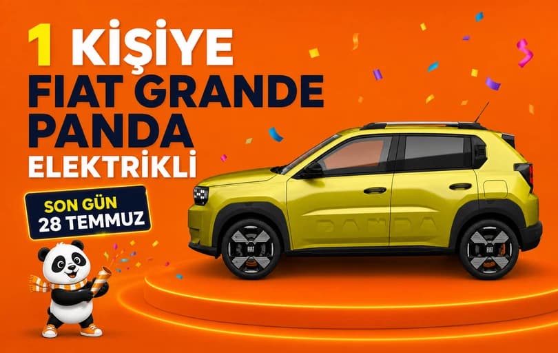 Mardian Mall Fiat Grande Panda Elektrikli La Prima Çekilişi çekiliş görseli